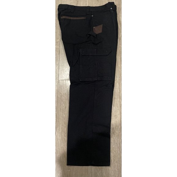 Wrangler Workwear Men's Cargo Pocket Carpenter Work Pants 34x30 Black NWT - Picture 8 of 9